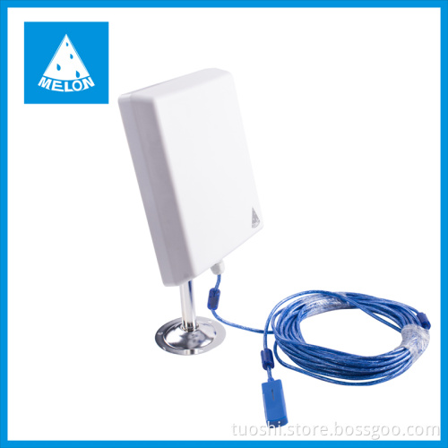 Long distance wifi Wireless usb adapter with power amplifier cable Melon N4000S